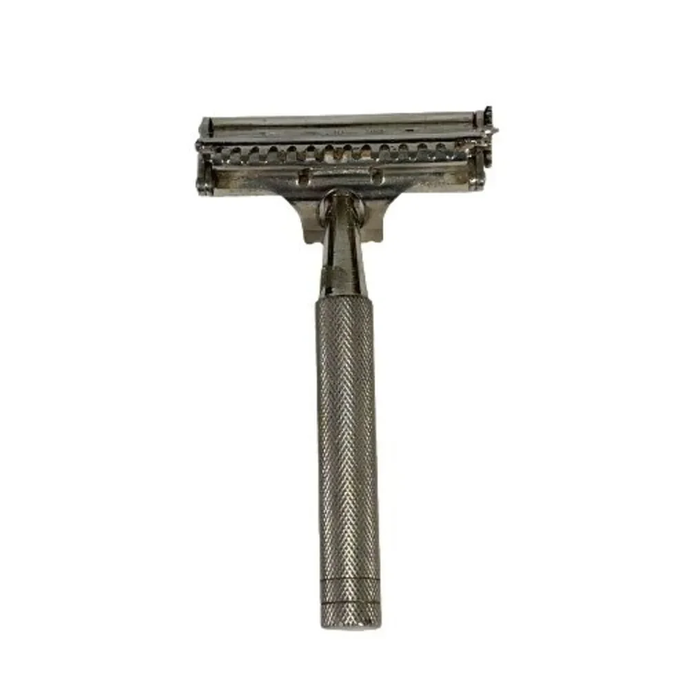 Vintage Valet Auto Strop Safety Razor Set w/ Case & Extra Blade Made in England